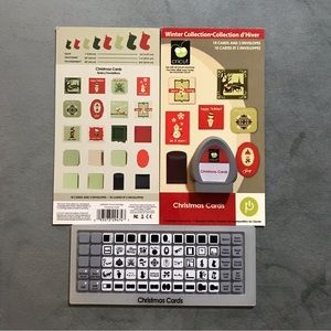 Cricut seasonal - Christmas Cards shapes